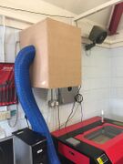 boxed laser cutter extractor