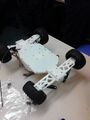 chassis of a 3D printed 4WD radio controlled car.